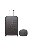 Lot de 2 - Valise grand format et vanity ELEONOR