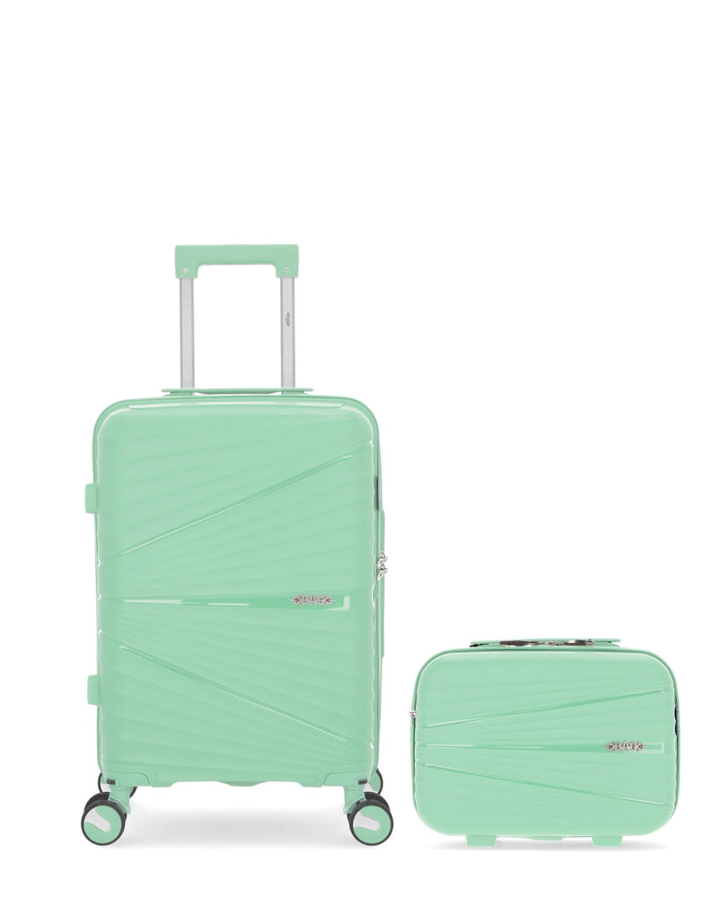 OBAGO - LOT DE 2 - Valises cabine et grand vanity VELA