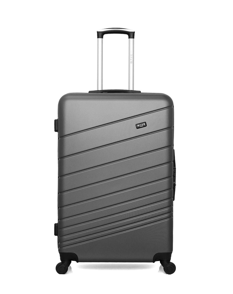 WAVE PARIS - Lot de 3 - Valises grand format, weekend et cabine TIGRE