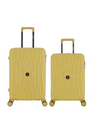 Lot de 2 Valises Rigides Taille Moyenne et Cabine ODEON