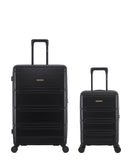 Lot de 2 Valises Rigides Grand Format et Cabine XS LYNDA