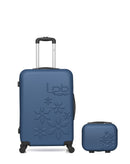 Lot de 2 - Valise weekend et vanity ELEONOR