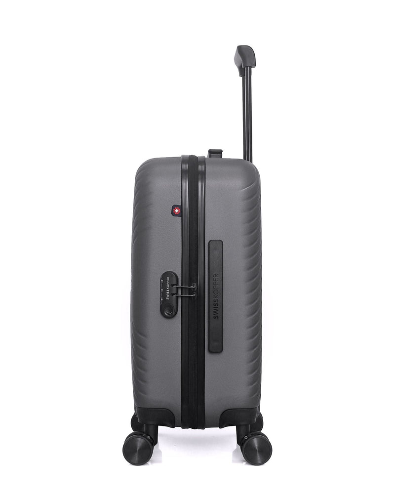 SWISS KOPPER - LOT DE 4 - Valises grand format, cabine, cabine XXS et vanity SPIEZ