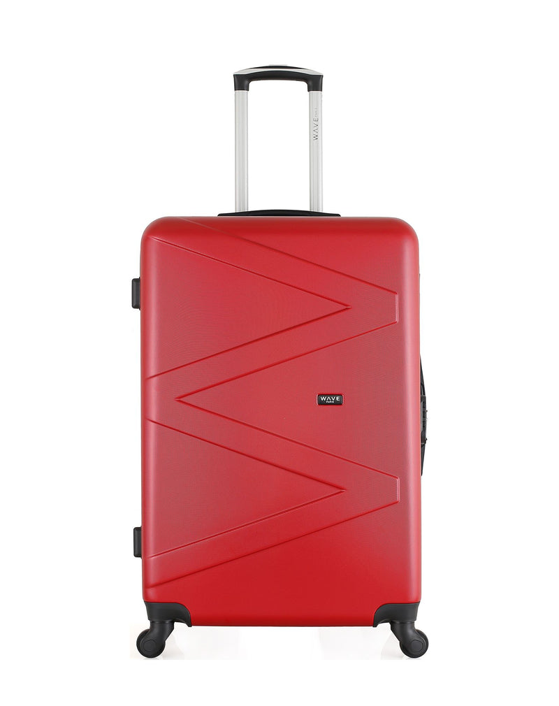 WAVE PARIS - Valise Grand Format ABS AMAZONE 4 Roues 75 cm