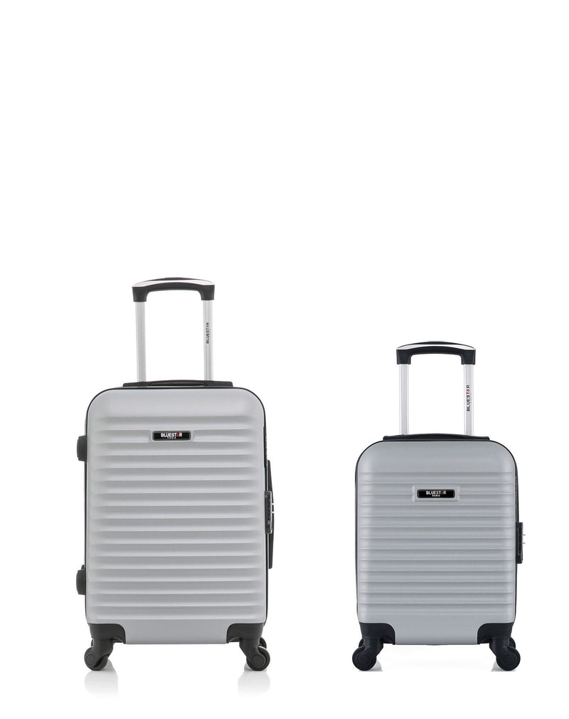 BLUESTAR - Lot de 2 - Valises cabine et cabine XXS BRAZILIA