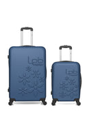 LPB LUGGAGE - Lot de 2 - Valises grand format et cabine ELEONOR