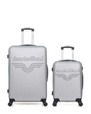 AMERICAN TRAVEL - LOT DE 2 - Valise Grand Format et Valise Cabine CHELSEA