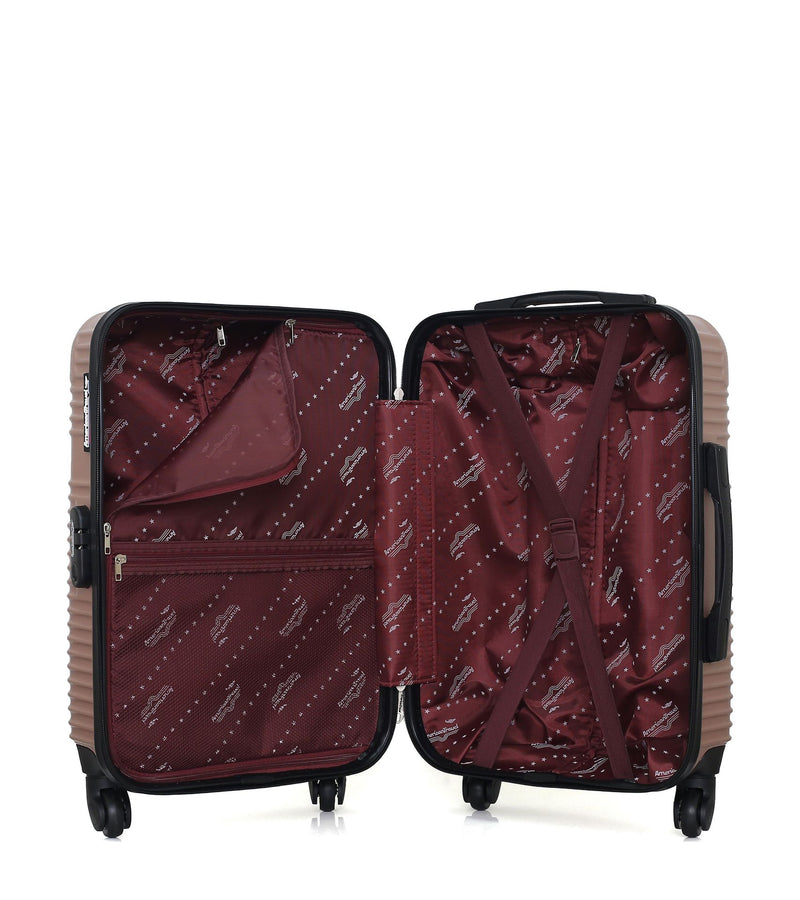 AMERICAN TRAVEL - Lot de 2 - Valises cabine et cabine XXS MEMPHIS