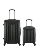 AMERICAN TRAVEL - LOT DE 2 - Valise Week-end et Valise Cabine XXS BROOKLYN