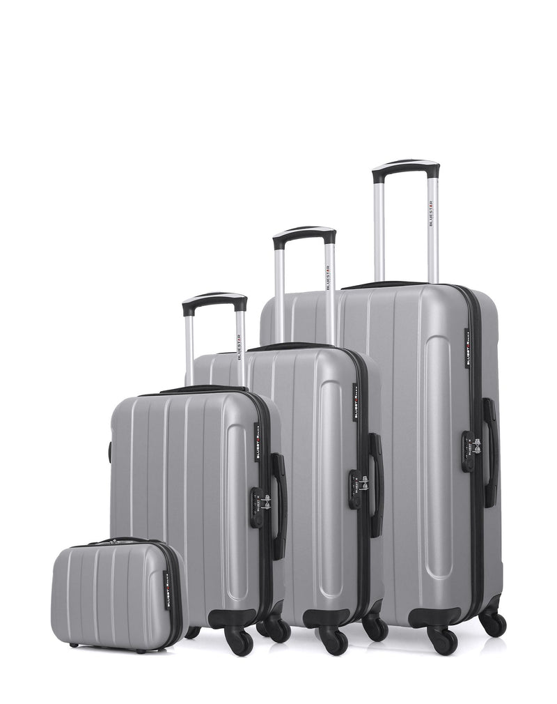 BLUESTAR - Set de 4 Valises NAPOLI-C 75 cm 4 Roues