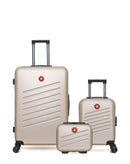 SWISS KOPPER - LOT DE 3 - Valise Grand Format, Valise Cabine XXS et Vanity ZURICH