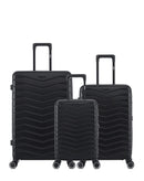 Lot de 3 Valises Rigides Grand Format, Taille Moyenne et Cabine XS SEATTLE