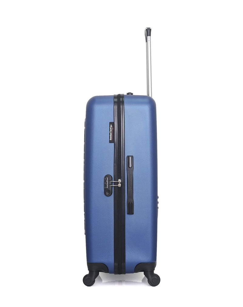 AMERICAN TRAVEL - Set de 4 Valises BRONX-M 75 cm 4 Roues