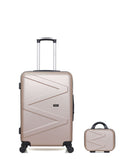 WAVE PARIS - Lot de 2 - Valises Weekend et Vanity AMAZONE