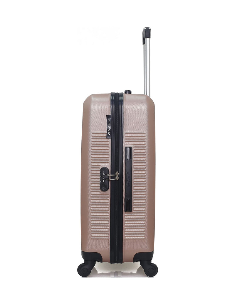WAVE PARIS - Valise Weekend SELENGA 65 cm 4 Roues