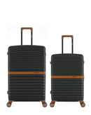 Lot de 2 Valises Rigides Grand Format et Week-end BELAIR