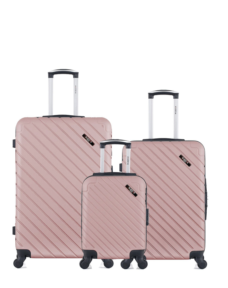 BLUESTAR - LOT DE 3 - Valises grand format, weekend et cabine XXS CITE