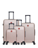 SWISS KOPPER - LOT DE 4 - Valise Grand Format, Valise Week-end, Valise Cabine et Valise Cabine XXS WIL