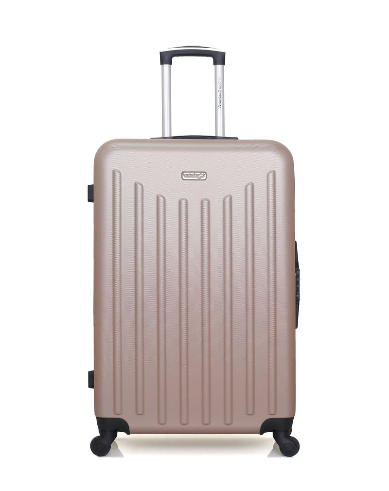 AMERICAN TRAVEL - LOT DE 3 - Valises grand format, weekend et cabine BROOKLYN