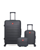 SWISS KOPPER - LOT DE 3 - Valise Grand Format, Valise Cabine XXS et Vanity WIL