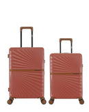 Lot de 2 Valises Rigides Taille Moyenne et Cabine OAKLAND