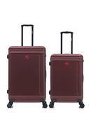 Lot de 2 Valises Rigides Grand Format et Taille Moyenne GSTAAD