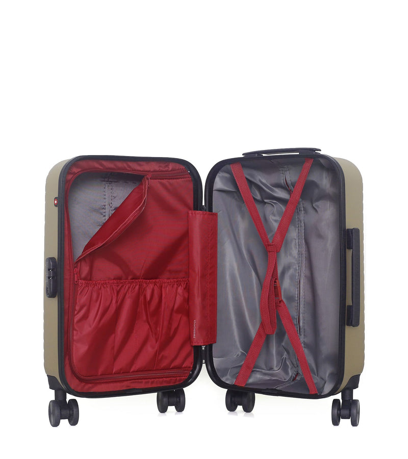 SWISS KOPPER - LOT DE 4 - Valises grand format, cabine, cabine XXS et vanity SPIEZ