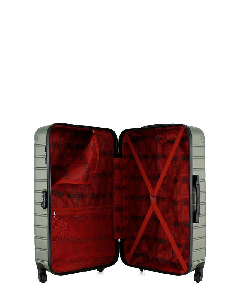 BLUESTAR - Set de 4 Valises CITE-M 75 cm 4 Roues