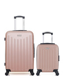 AMERICAN TRAVEL - LOT DE 2 - Valise Week-end et Valise Cabine XXS BROOKLYN