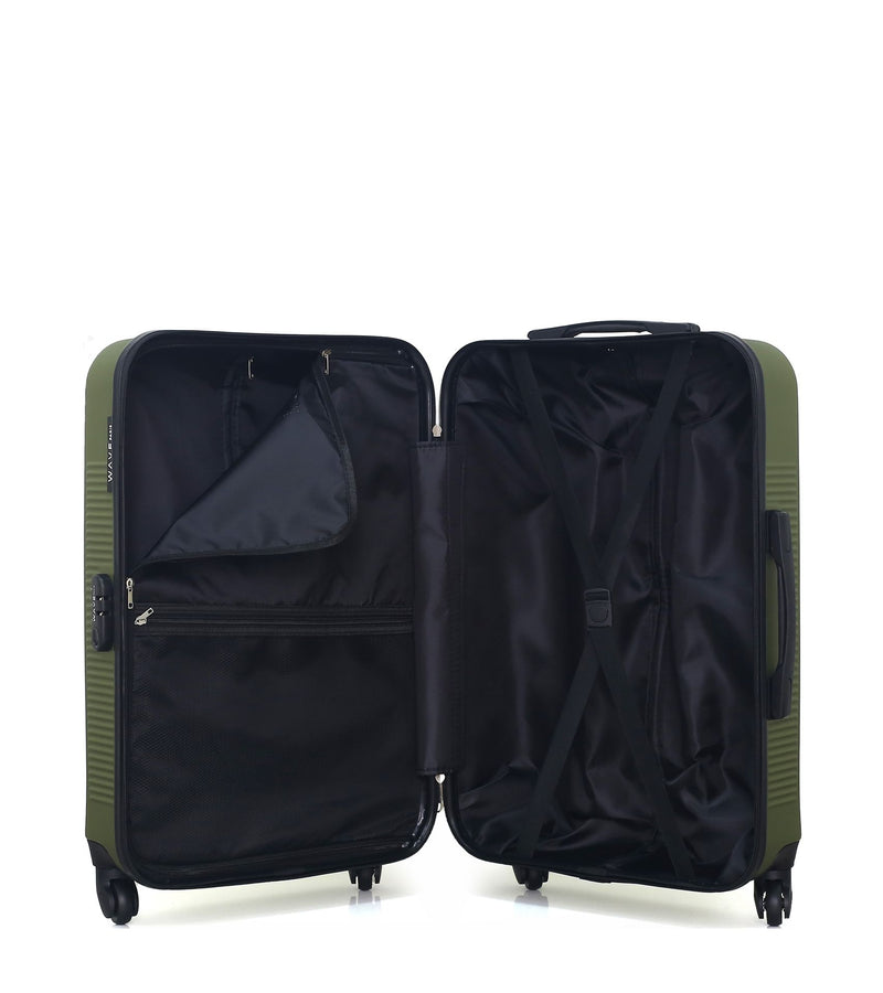 WAVE PARIS - Valise Weekend SELENGA 65 cm 4 Roues