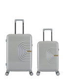 Lot de 2 Valises Rigides Taille Moyenne et Cabine XS CELIA