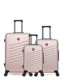 SWISS KOPPER - LOT DE 3 - Valise Grand Format, Valise Week-end et Valise Cabine ZURICH
