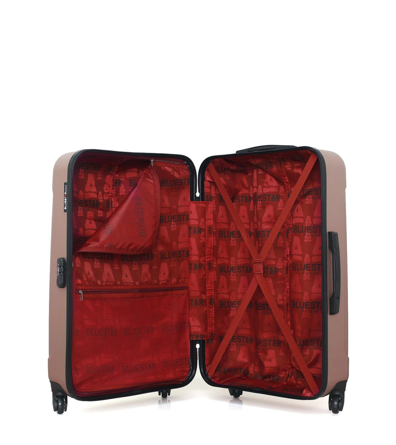 BLUESTAR - Set de 4 Valises NAPOLI-C 75 cm 4 Roues