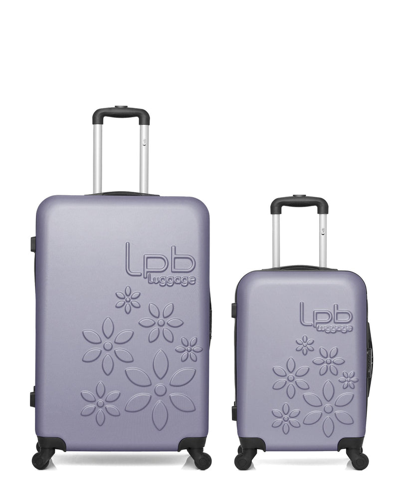 LPB LUGGAGE - Lot de 2 - Valises grand format et cabine ELEONOR