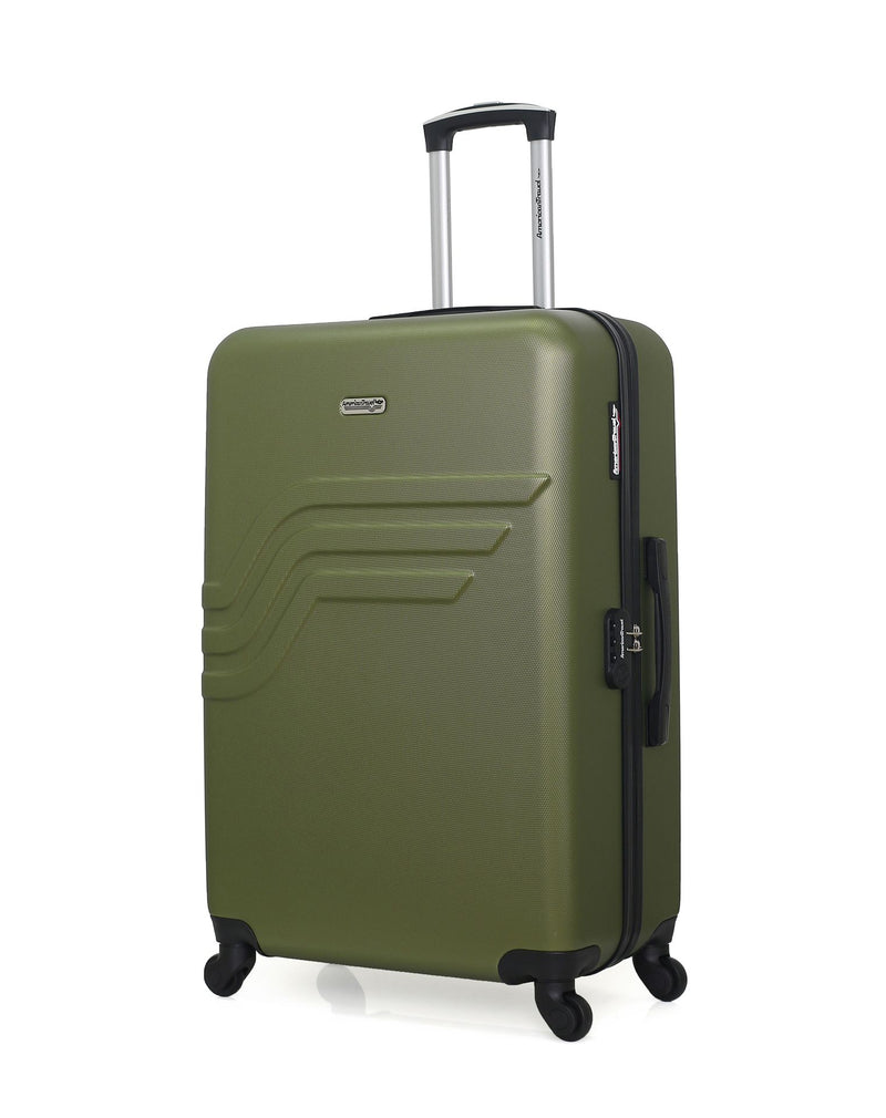 AMERICAN TRAVEL - LOT DE 3 - Valises grand format, cabine et cabine XXS QUEENS