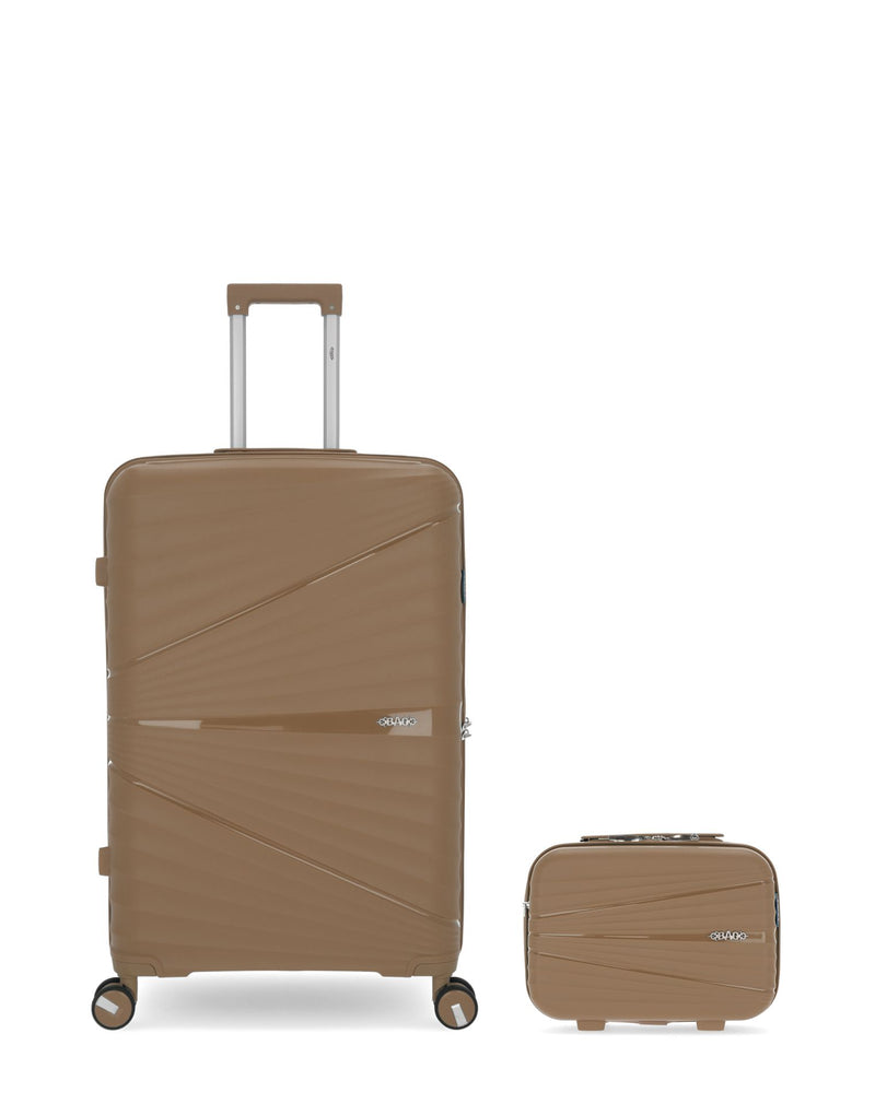 OBAGO - LOT DE 2 - Valises grand format et grand vanity VELA