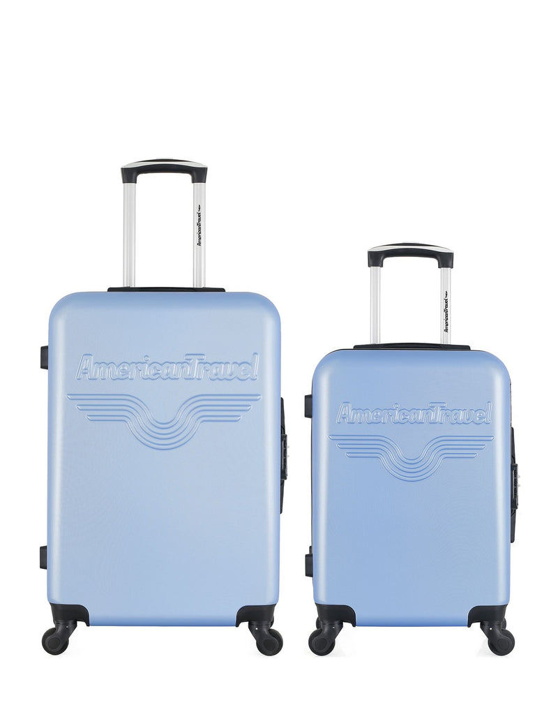 AMERICAN TRAVEL - Lot de 2 - Valises weekend et cabine CHELSEA