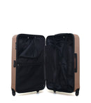 WAVE PARIS - Lot de 3 - Valises grand format, weekend et vanity SELENGA