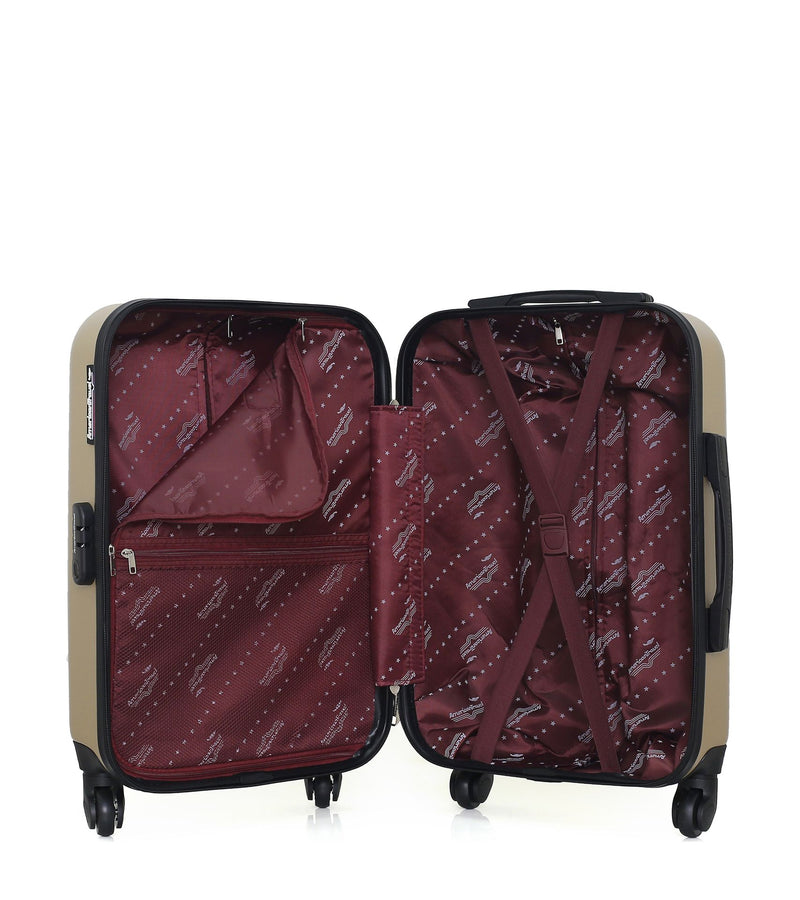 AMERICAN TRAVEL - Valise Cabine ABS BROOKLYN 4 Roues 55 cm