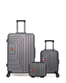 SWISS KOPPER - LOT DE 3 - Valise Grand Format, Valise Cabine XXS et Vanity RUTI