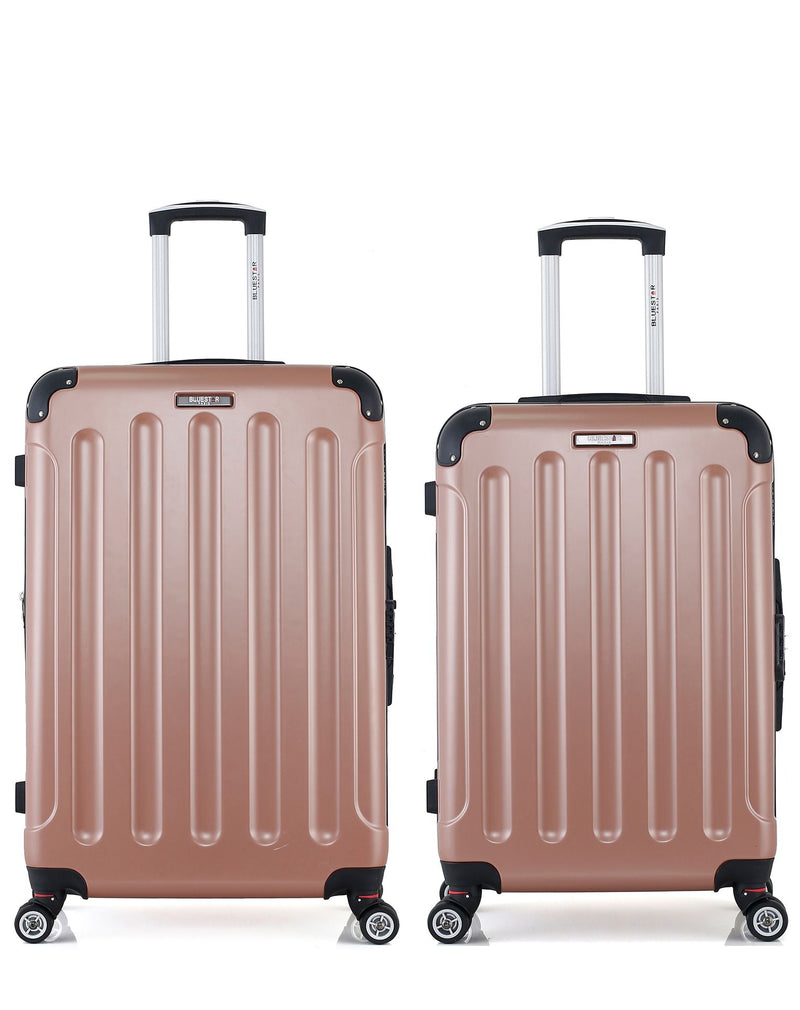 BLUESTAR - Lot de 2 - Valise grand format et valise weekend TUNIS