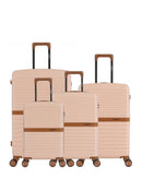 Lot de 4 Valises Rigides Grand Format, Week-end, Cabine et Cabine XS BELAIR