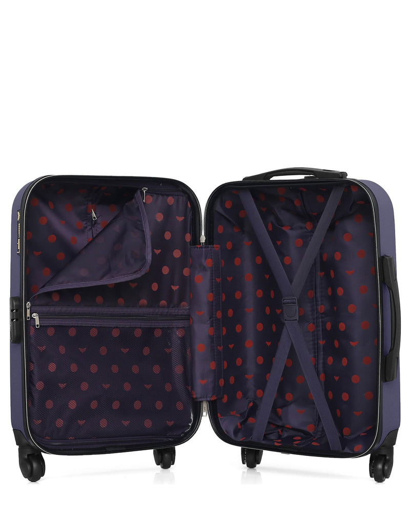 Lot de 2 - Valise cabine et vanity ELEONOR