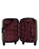 AMERICAN TRAVEL - Lot de 3 - Valises grand format SPRINGFIELD, weekend SPRINGFIELD et cabine XXS QUEENS