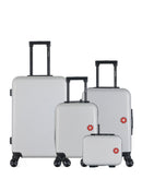 SWISS KOPPER - LOT DE 4 - Valise Week-end, Valise Cabine, Valise Cabine XXS et Vanity SPIEZ