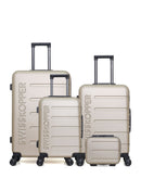 SWISS KOPPER - LOT DE 4 - Valises grand format, weekend, cabine et vanity AIGLE