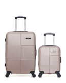 BLUESTAR - LOT DE 2 - Valises weekend et cabine XXS MIAMI