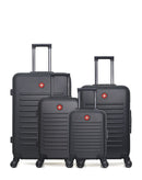 SWISS KOPPER - LOT DE 4 - Valise Grand Format, Valise Week-end, Valise Cabine et Valise Cabine XXS WIL