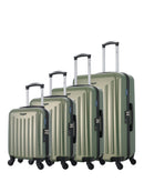 AMERICAN TRAVEL - Set de 4 Valises BROOKLYN-M 75 cm 4 Roues