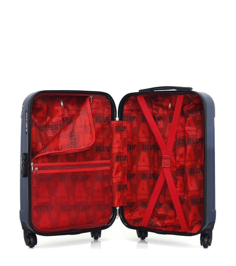 BLUESTAR - LOT DE 2 - Valises cabine et cabine XXS MADRID
